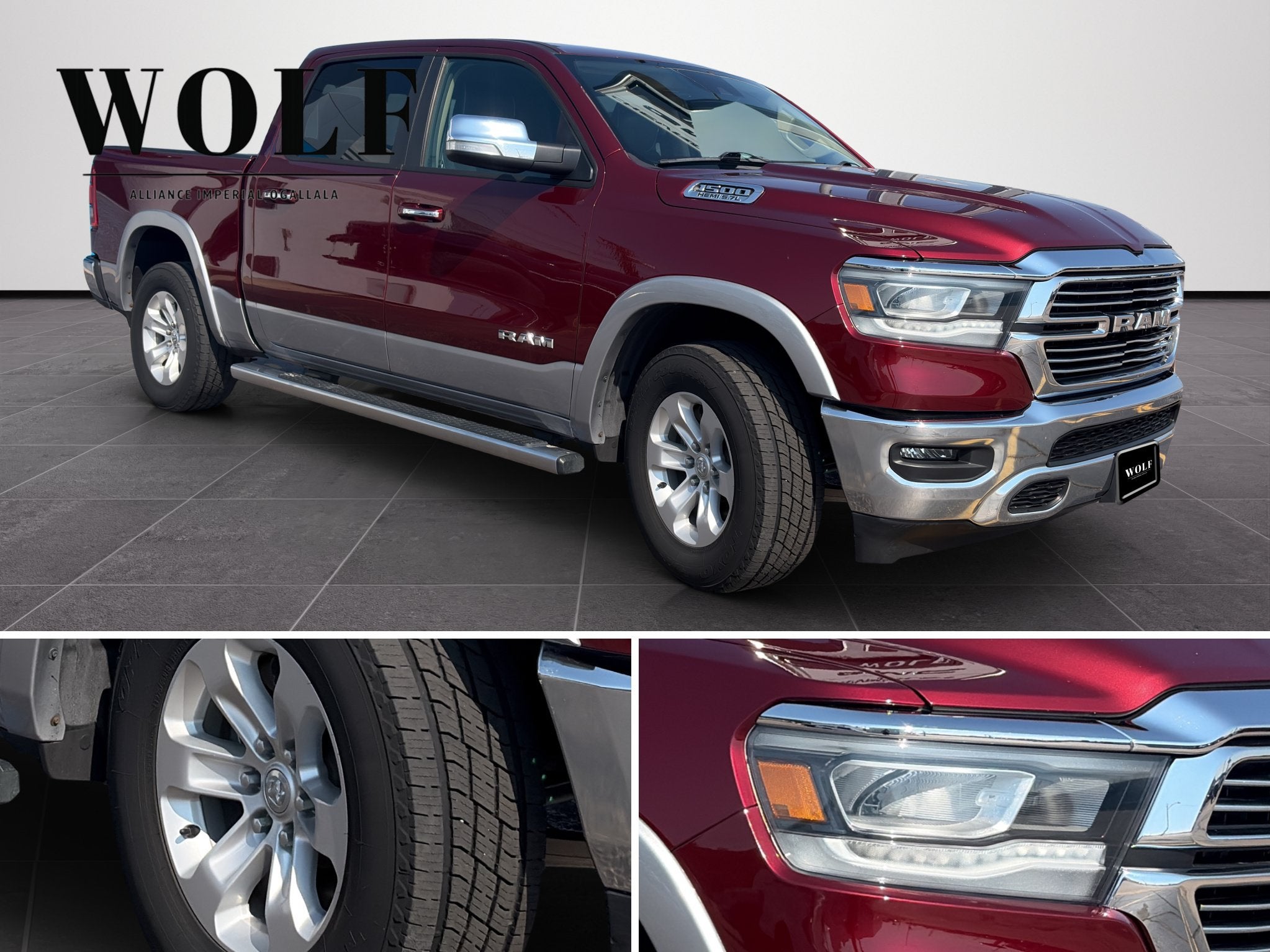 2021 RAM 1500 Laramie Crew Cab 4x4 5'7' Box
